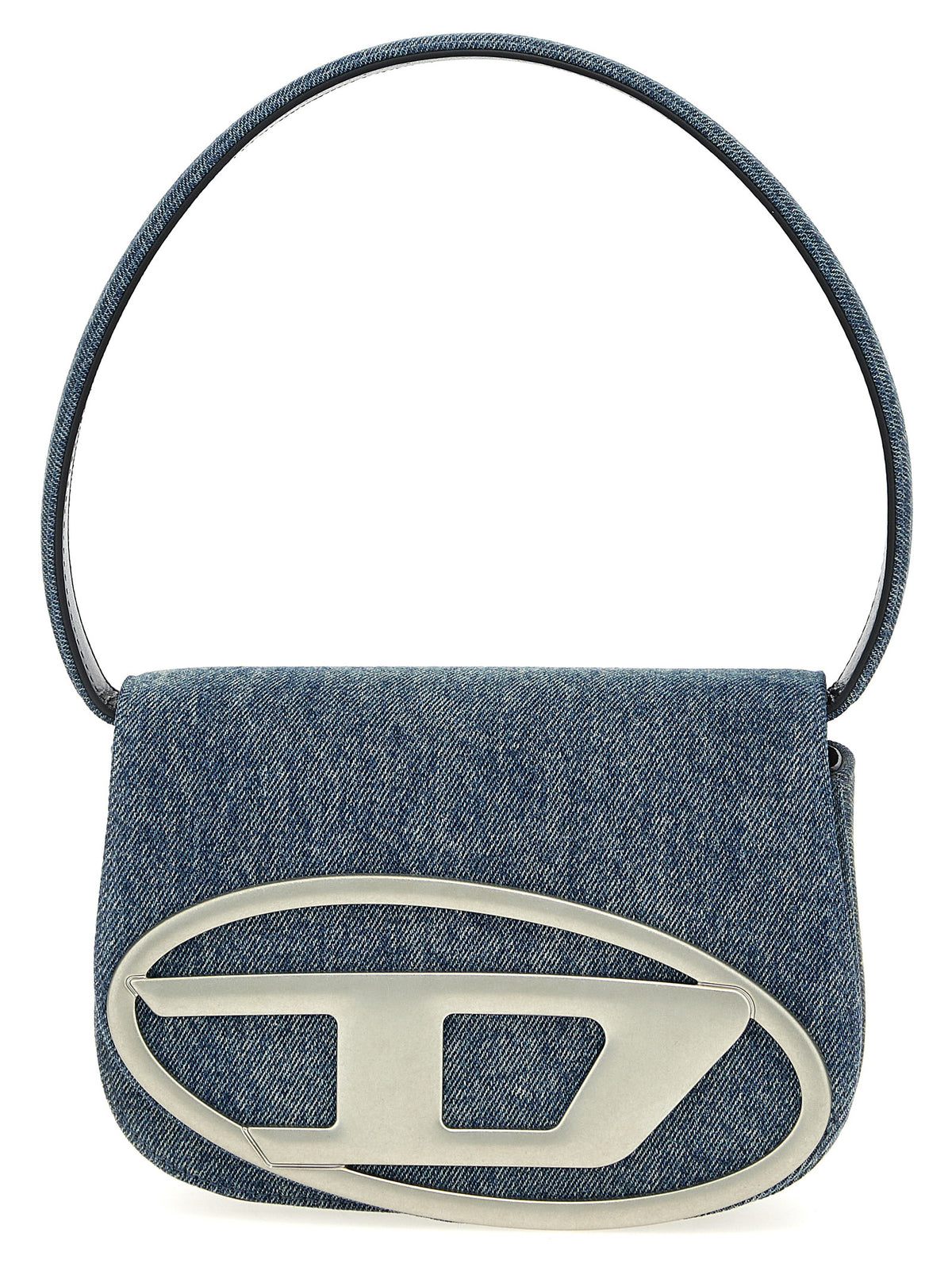Diesel | Blue Cotton Shoulder Bag