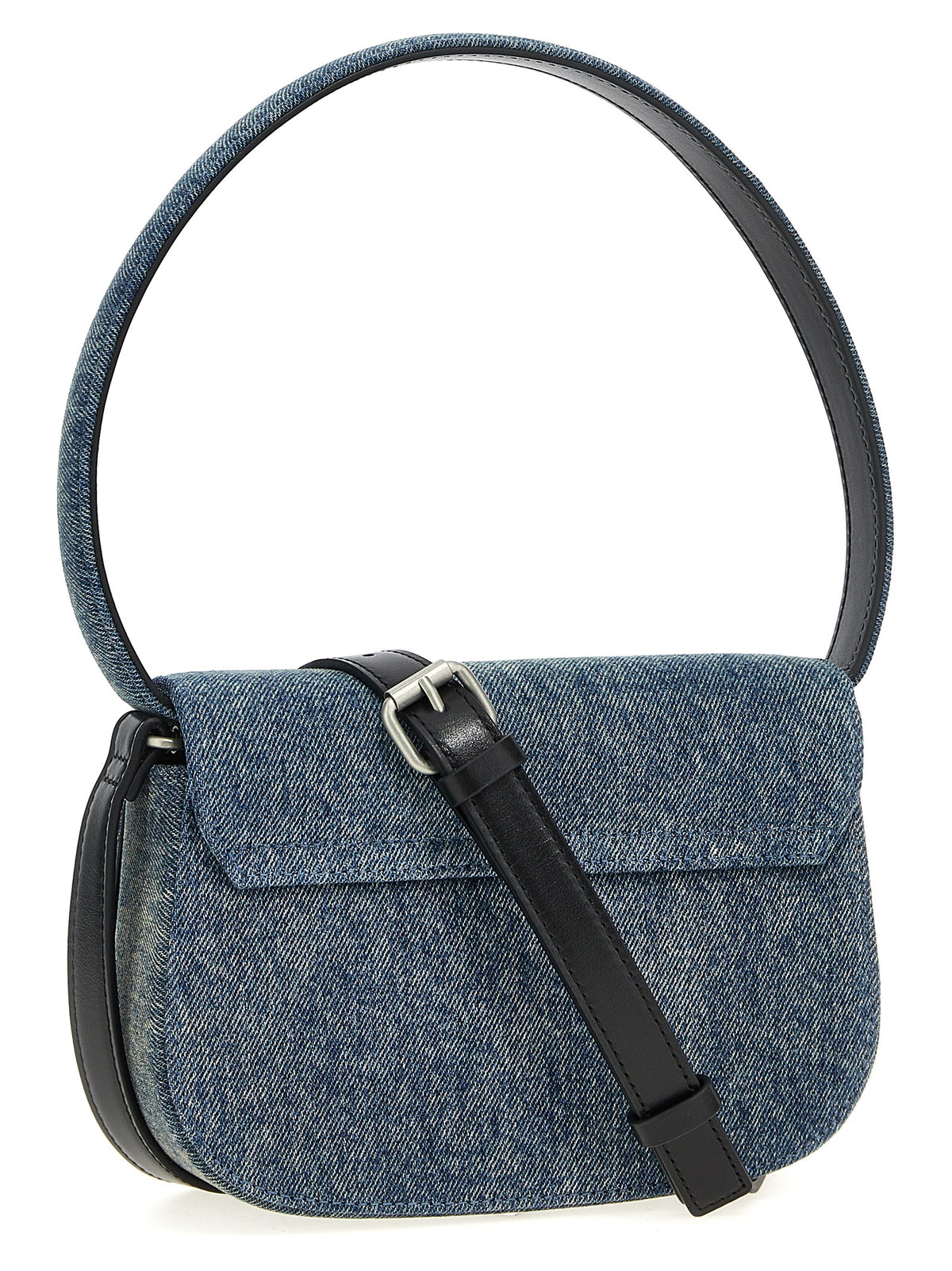 Diesel | Blue Cotton Shoulder Bag