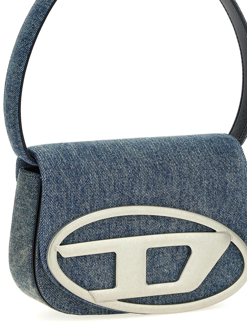 Diesel | Blue Cotton Shoulder Bag
