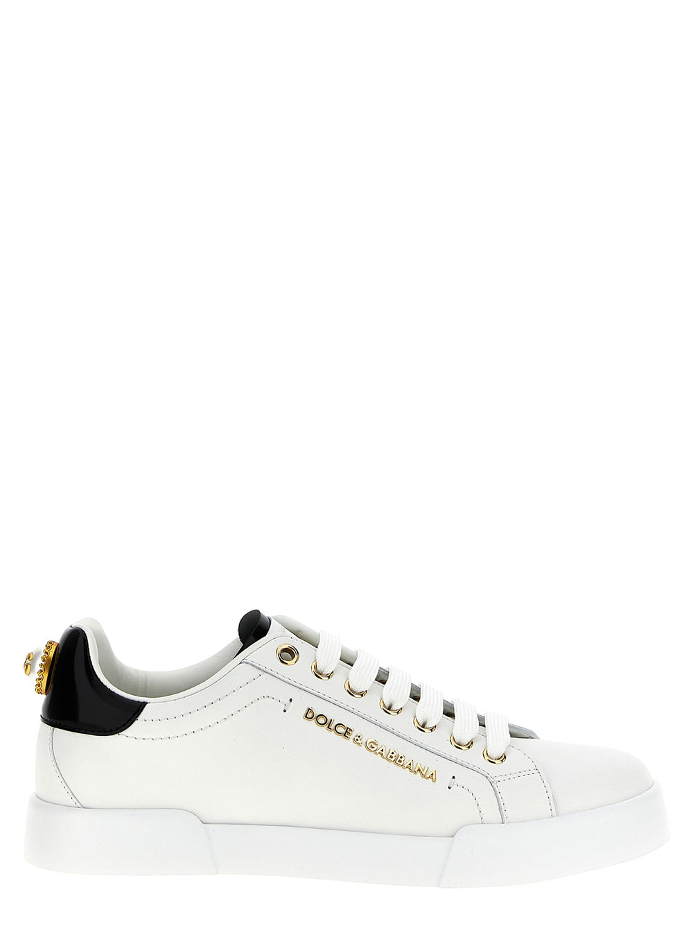 Dolce & Gabbana | Bicolor Calfskin Low Top Sneakers