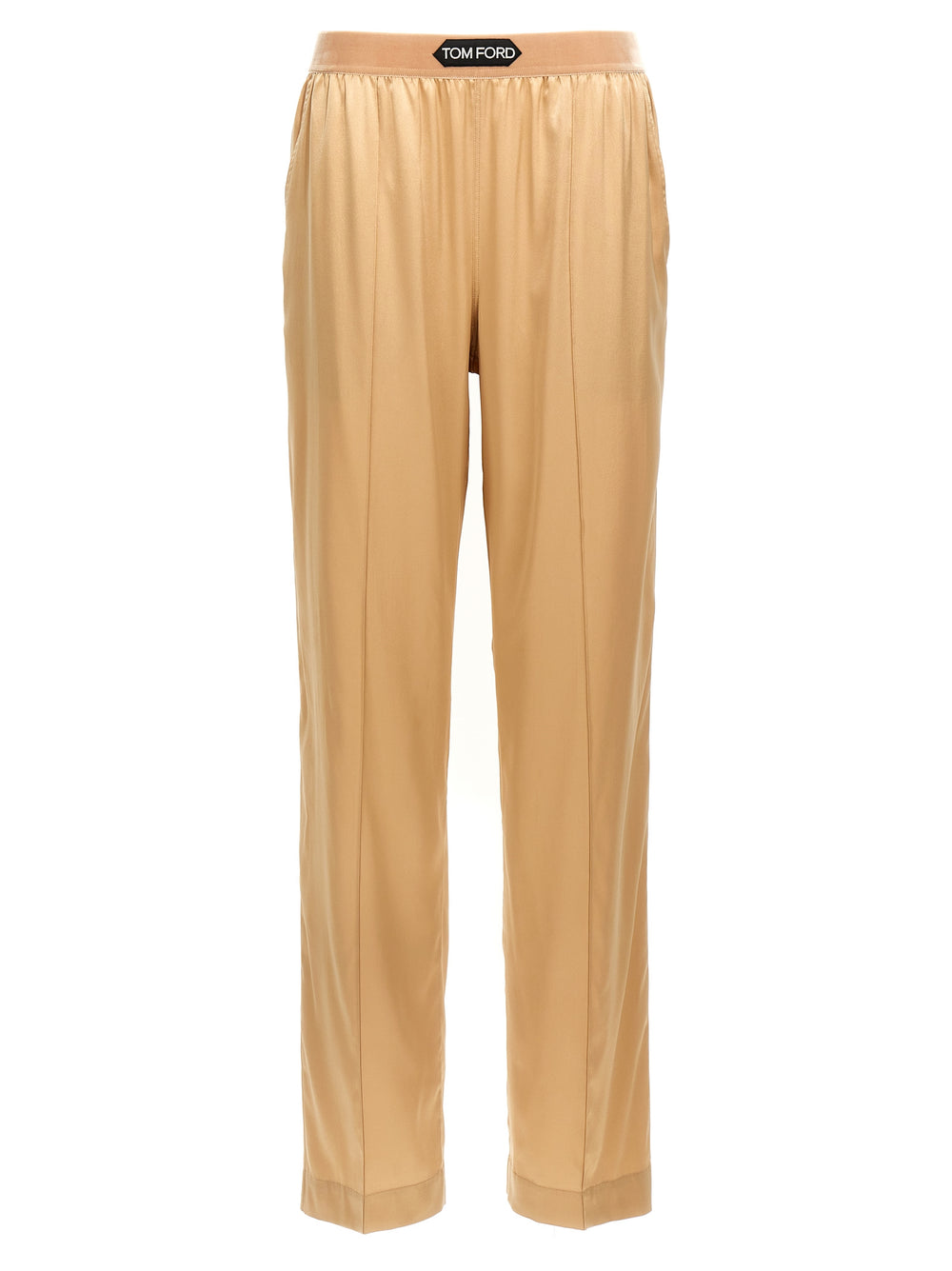 Tom Ford | Beige Silk Casual Pants