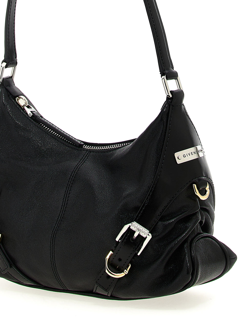 Givenchy | Black Lamb Leather Shoulder Bag