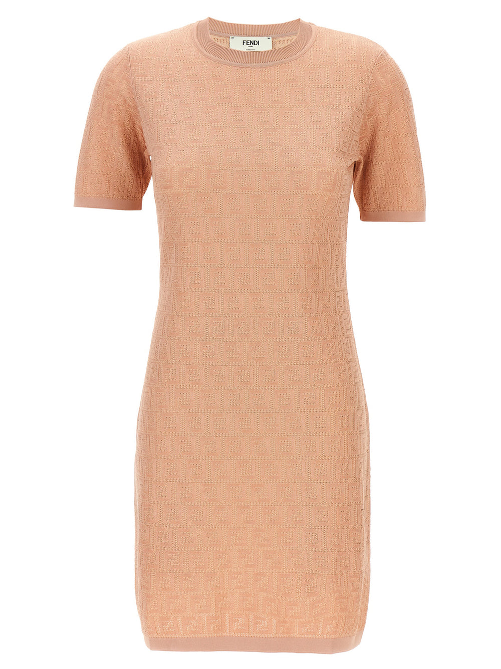 Fendi | Multicolor Cotton Short Dress