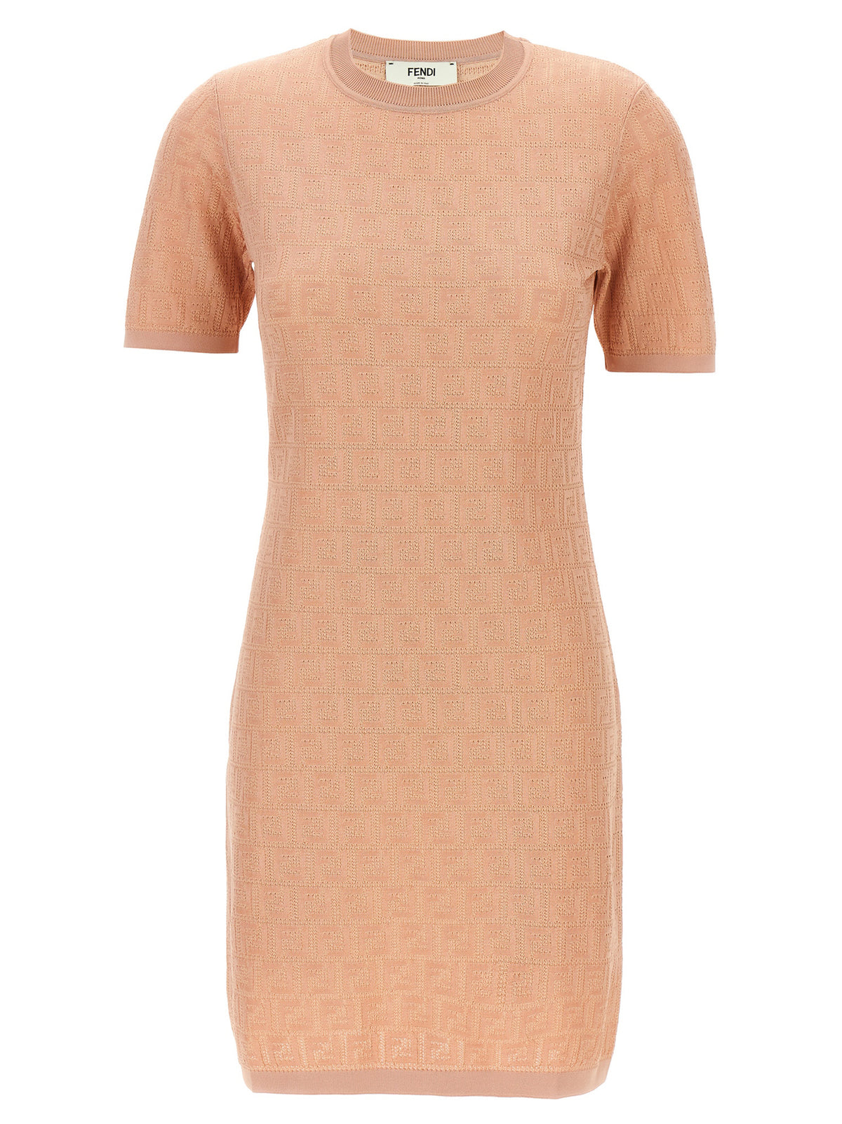 Fendi | Multicolor Cotton Short Dress