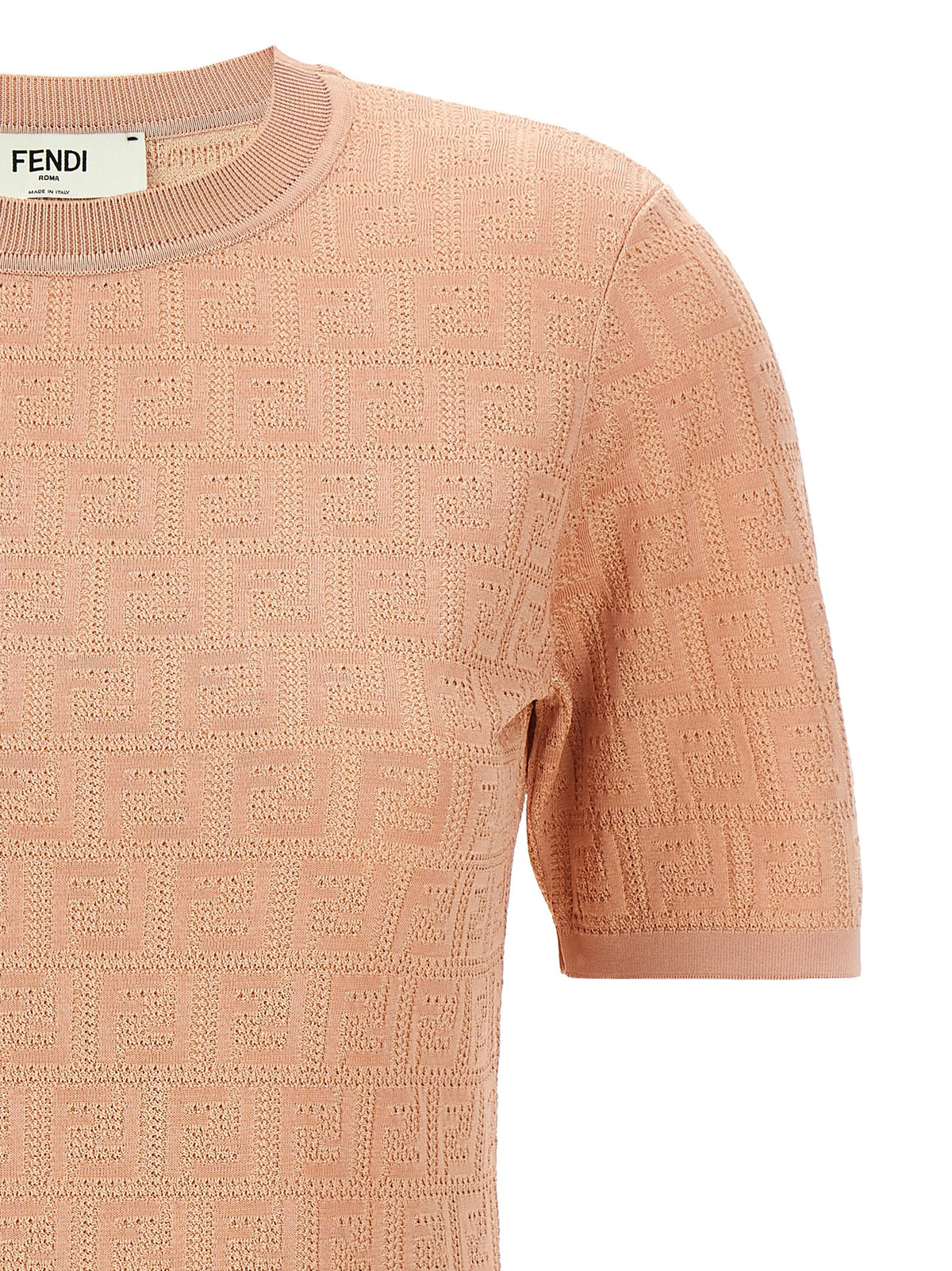 Fendi | Multicolor Cotton Short Dress