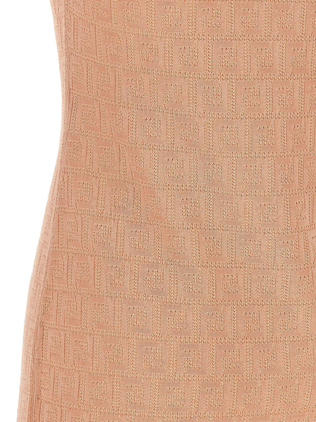 Fendi | Multicolor Cotton Short Dress