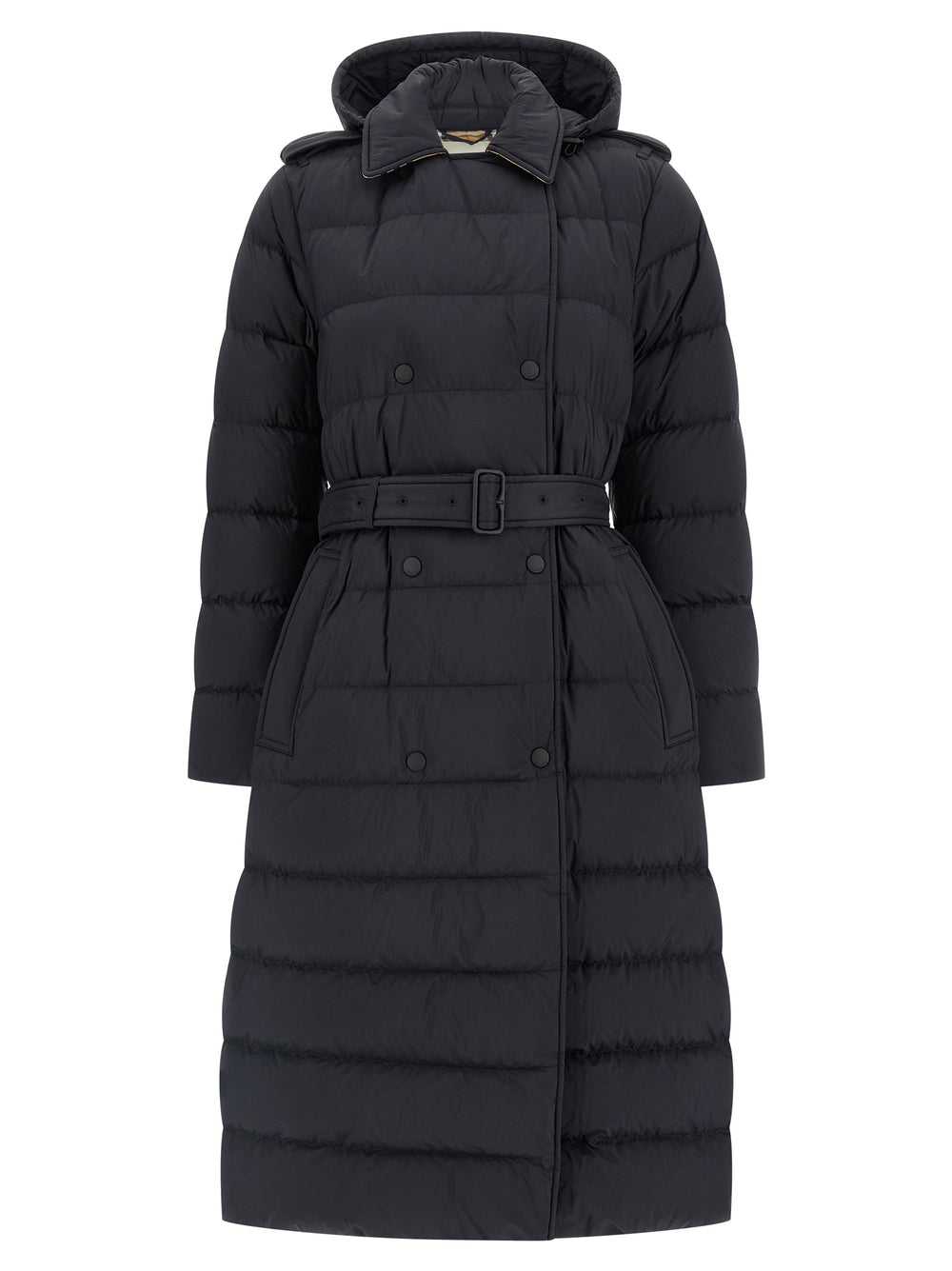 Burberry | Black Polyamide Coat