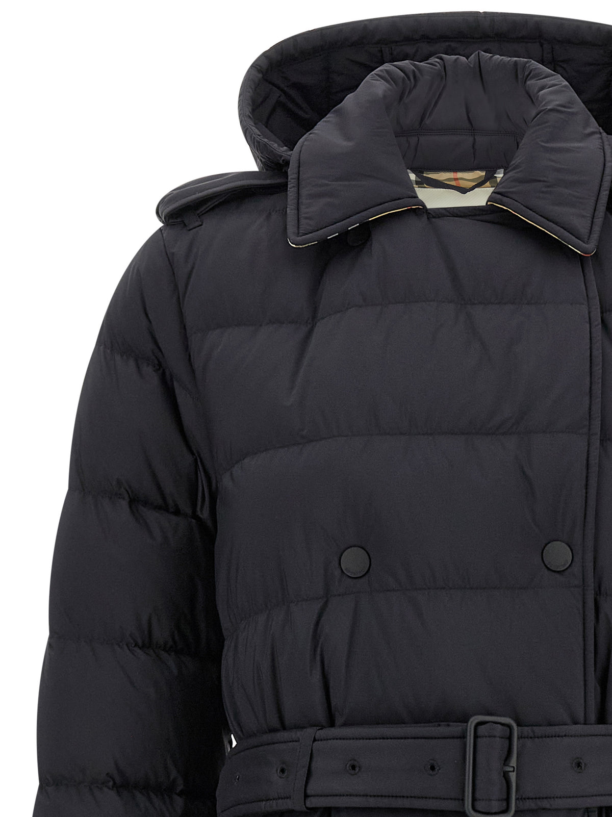 Burberry | Black Polyamide Coat