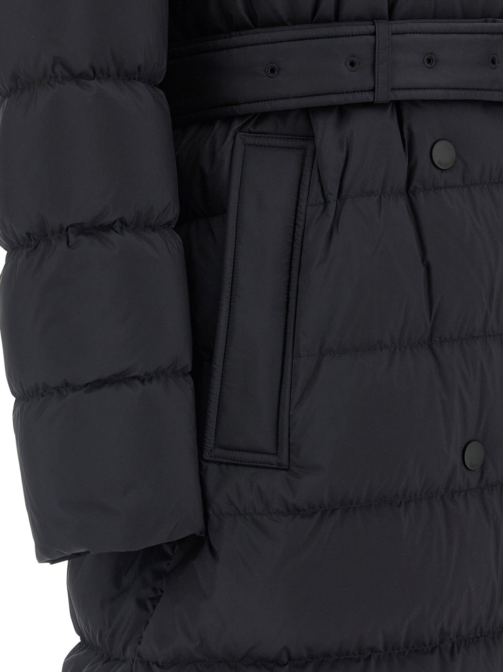 Burberry | Black Polyamide Coat