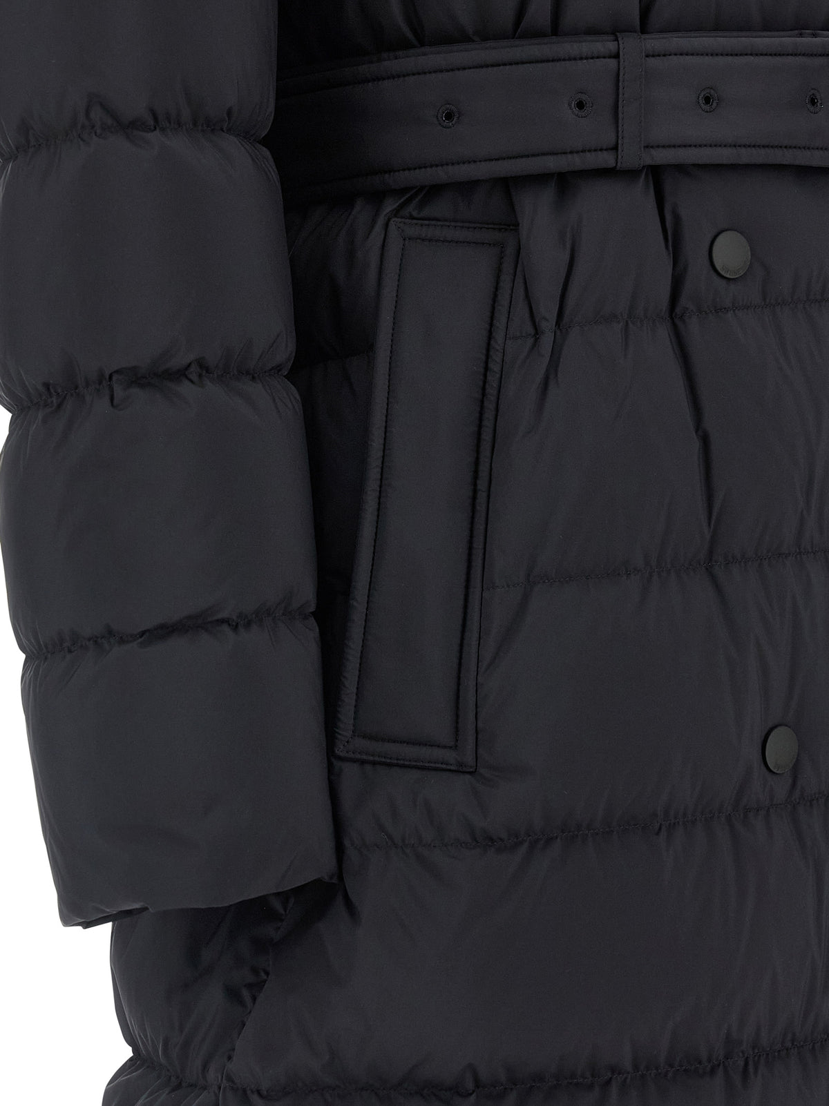 Burberry | Black Polyamide Coat