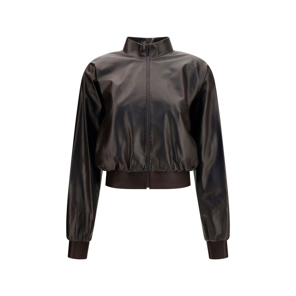 Gucci | Brown Lamb Ovis Aries Bomber