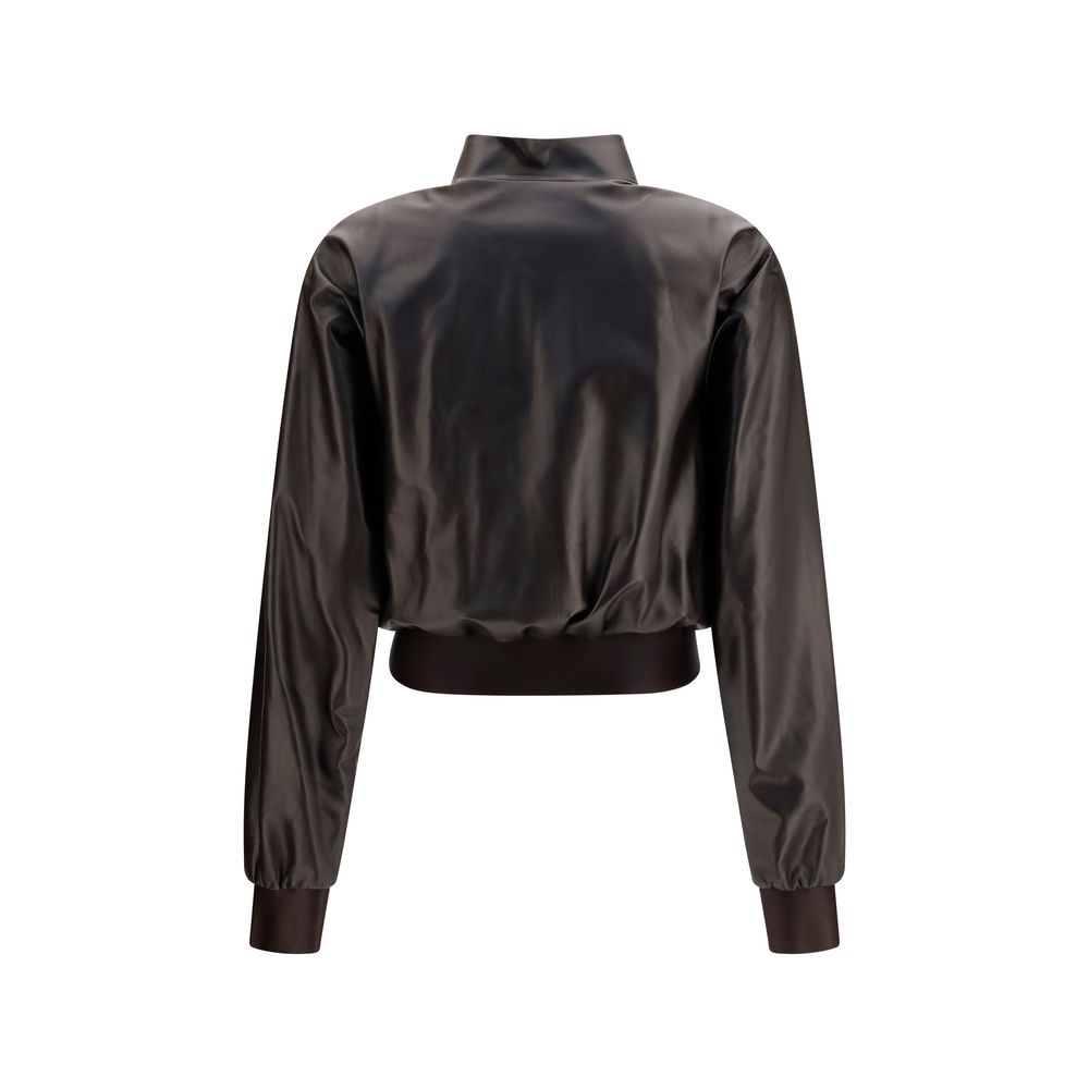 Gucci | Brown Lamb Ovis Aries Bomber