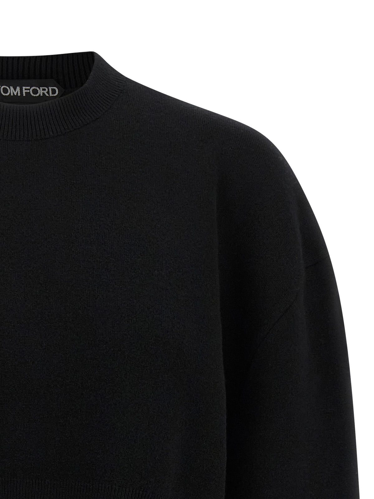 Tom Ford | Black Virgin Wool Cardigan