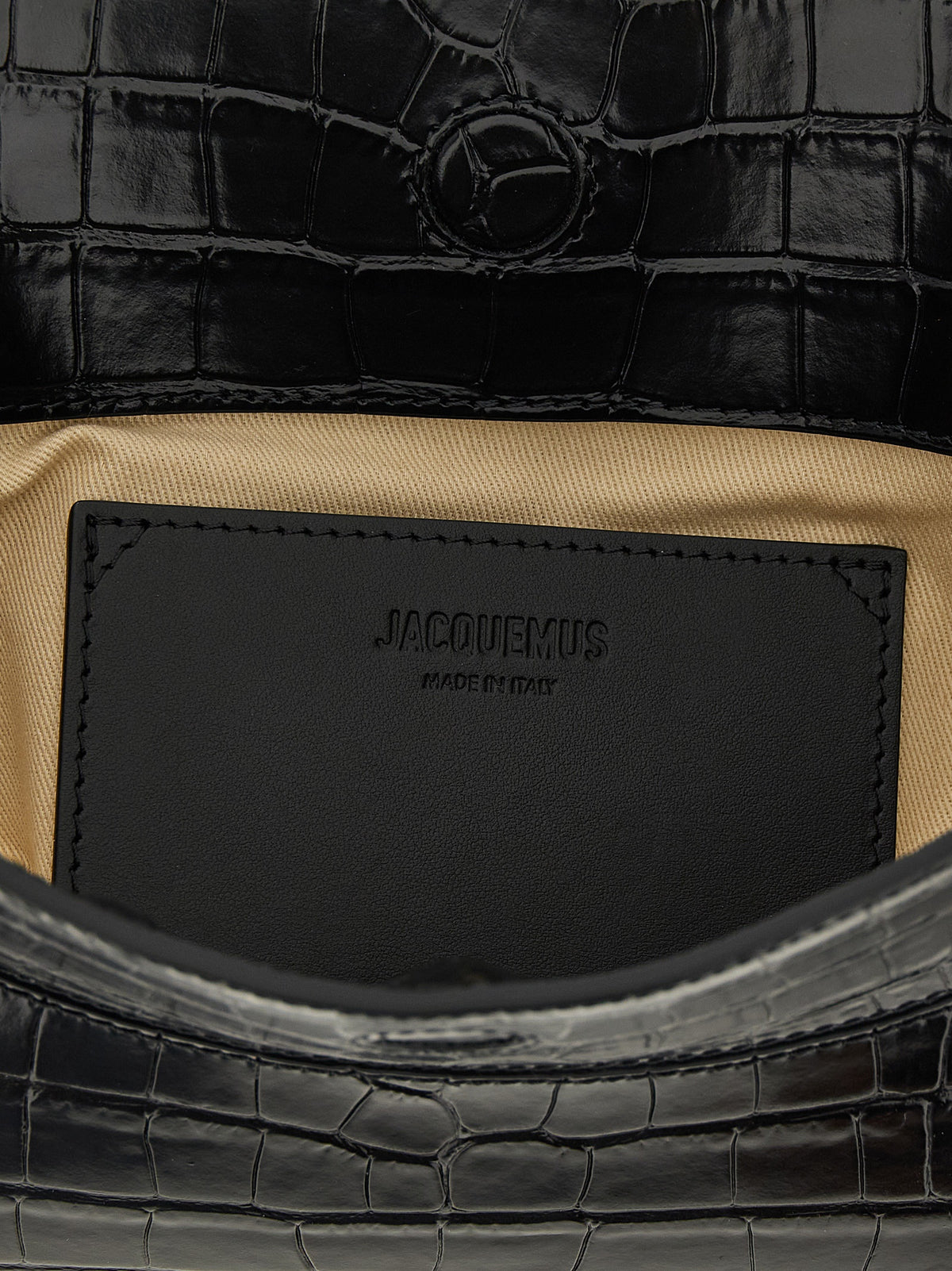 Jacquemus | Black Calfskin Shoulder Bag