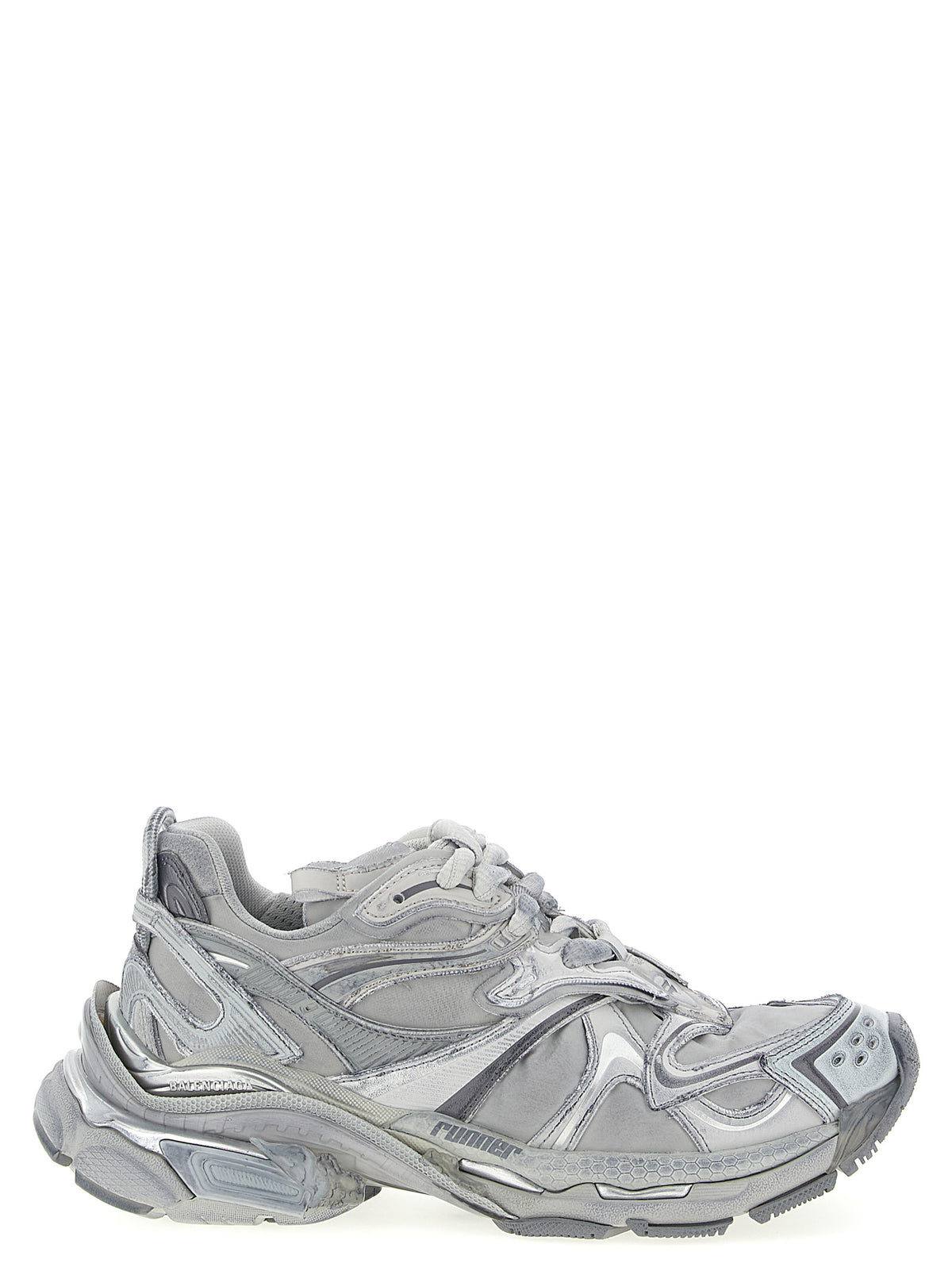 Balenciaga | Gray Polyethylene Athletic Sneakers