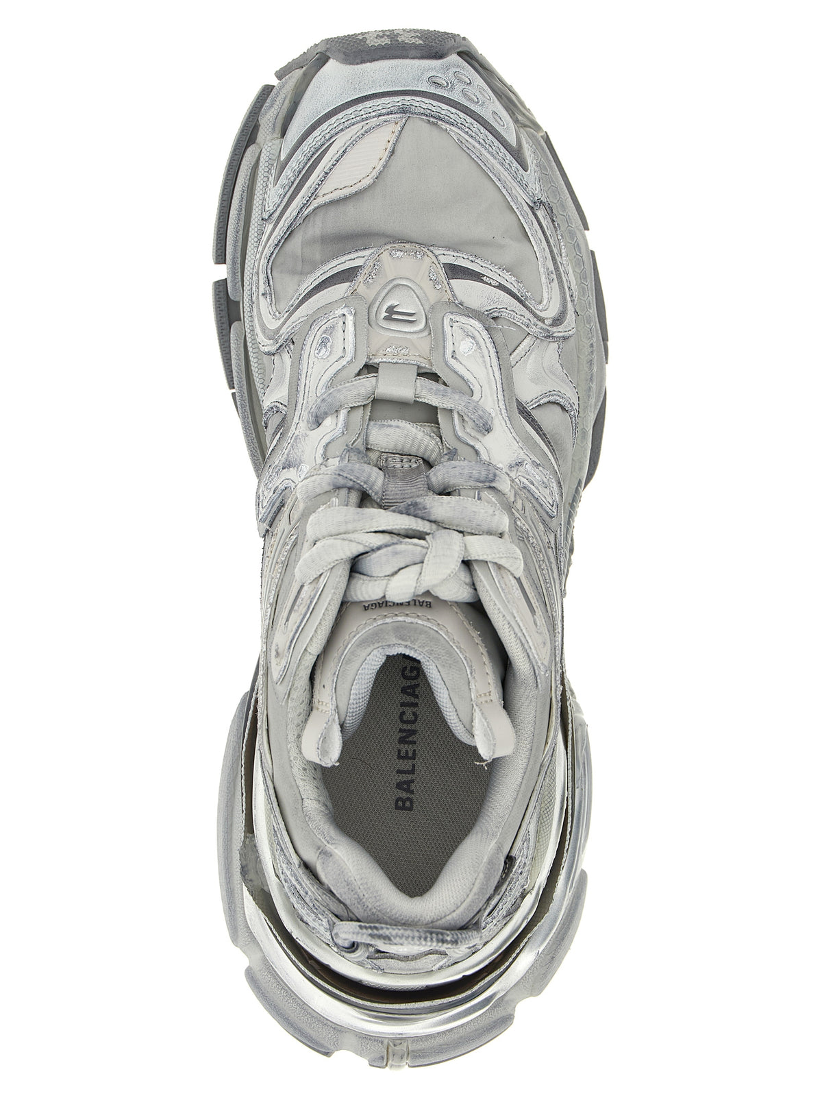 Balenciaga | Gray Polyethylene Athletic Sneakers