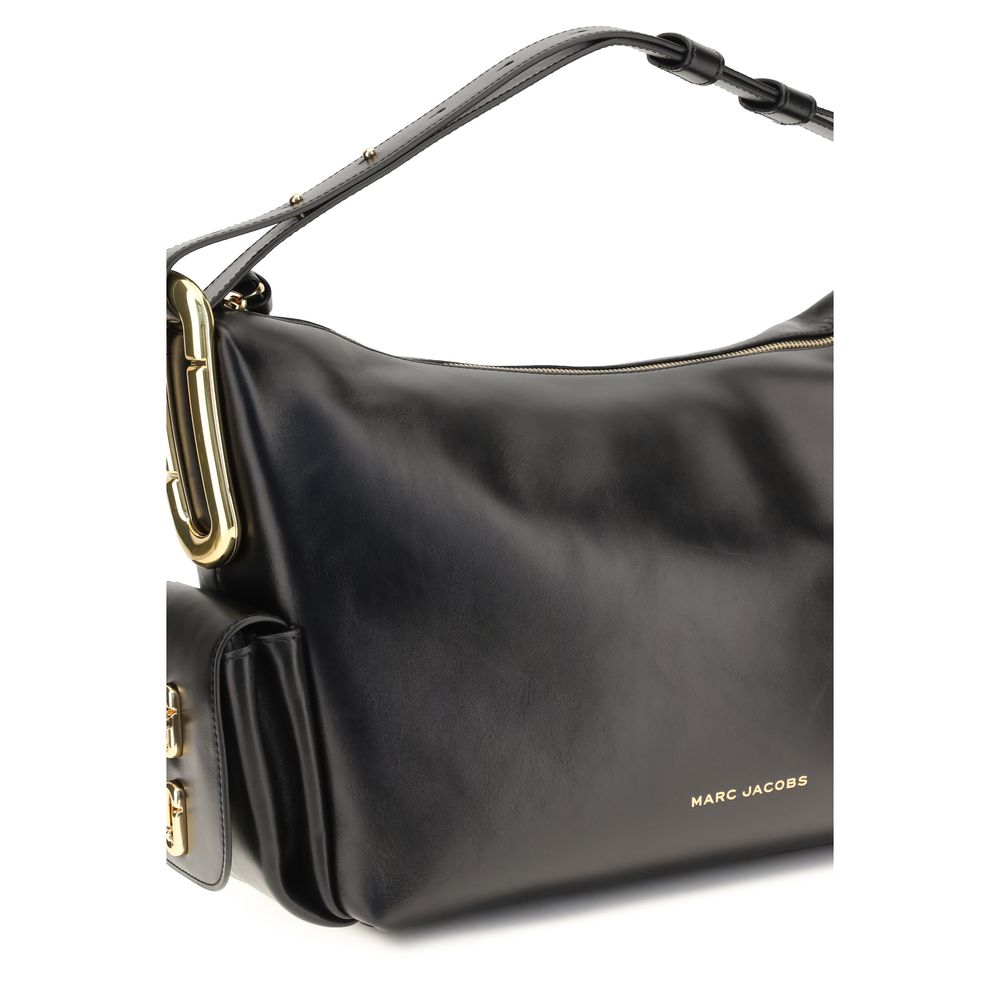 Marc Jacobs | Black Calf Leather Bos Taurus Shoulder Bag