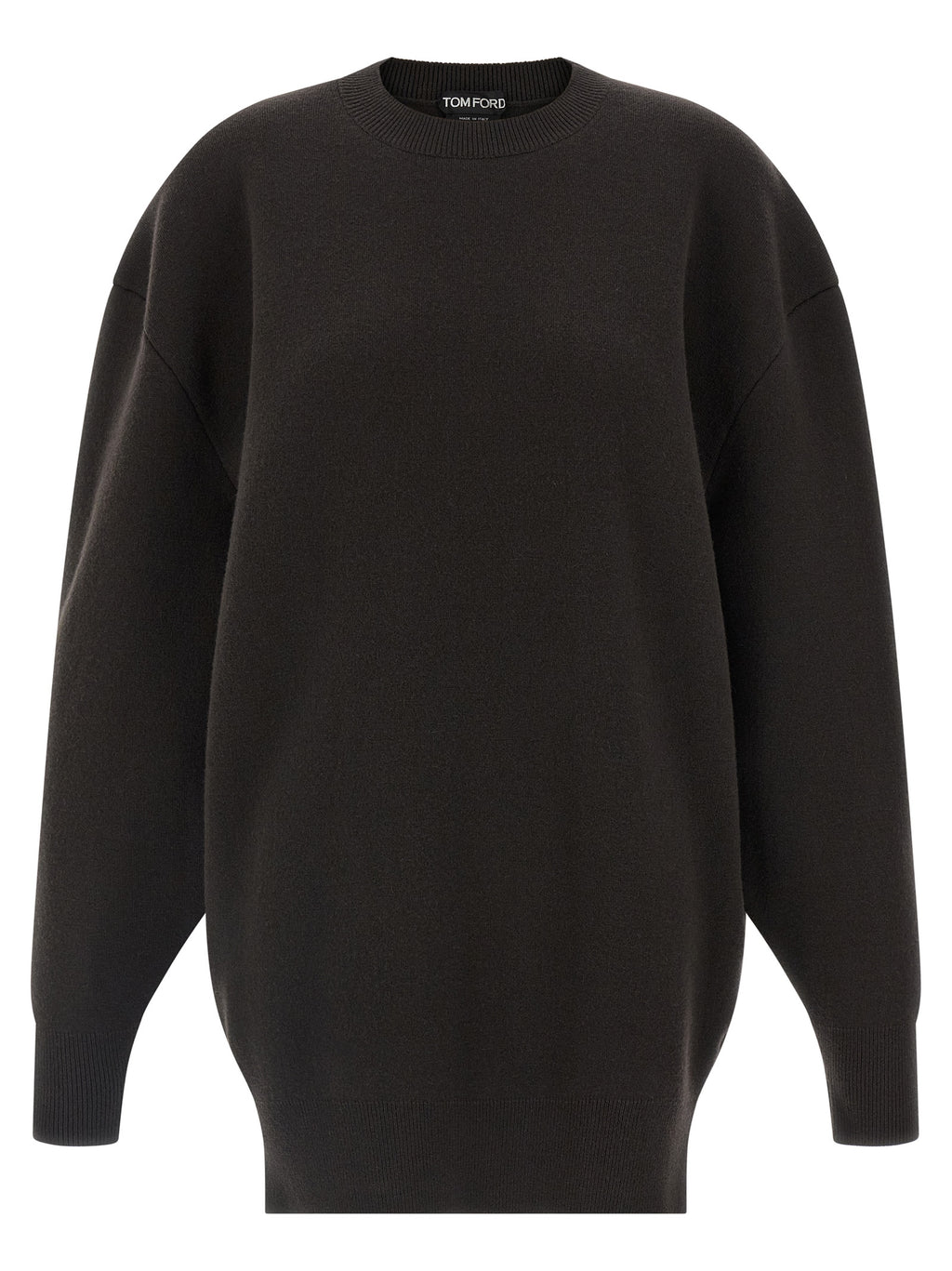 Tom Ford | Brown Virgin Wool Short Dress