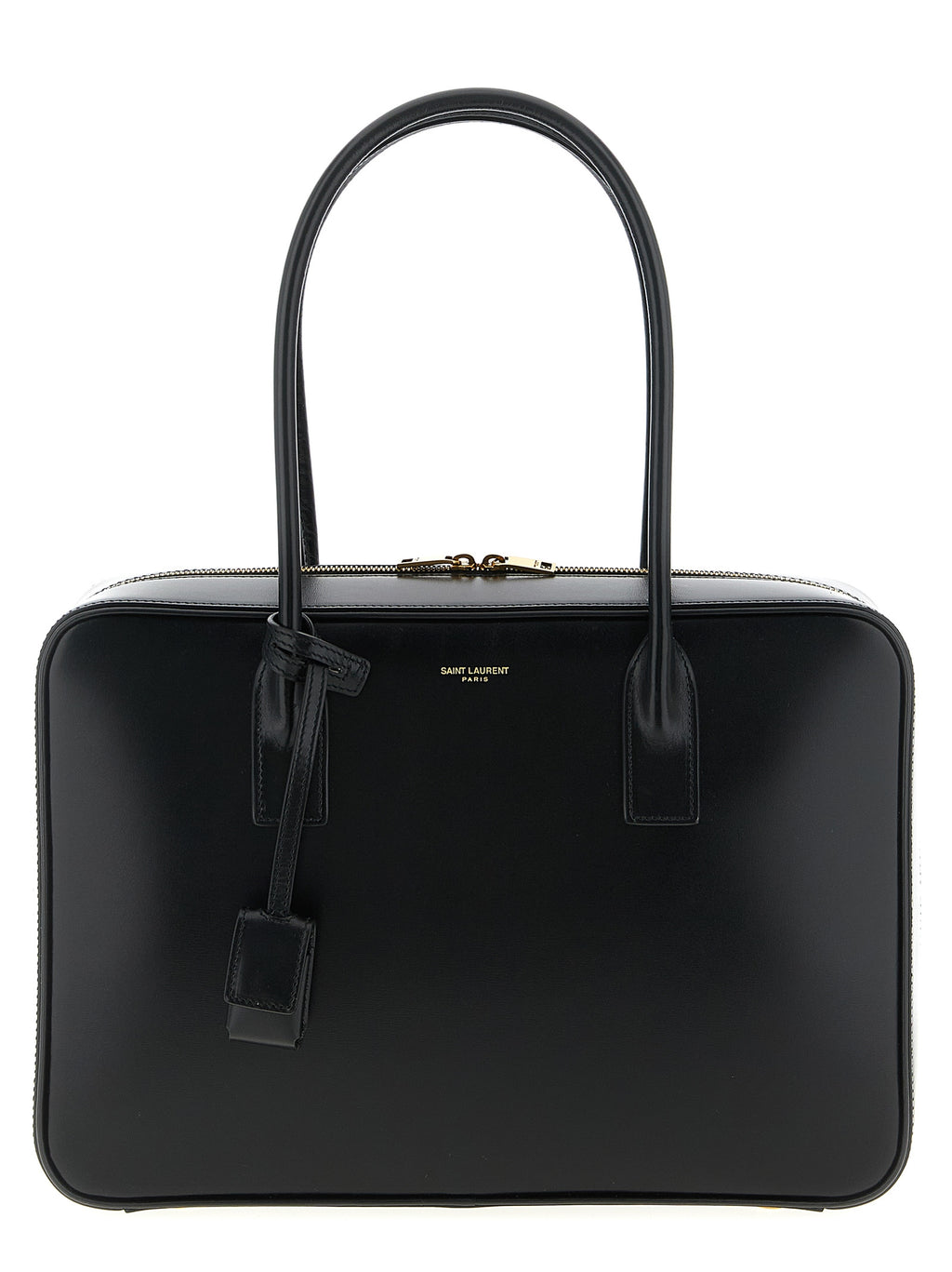 Saint Laurent | Black Calfskin Shoulder Bag
