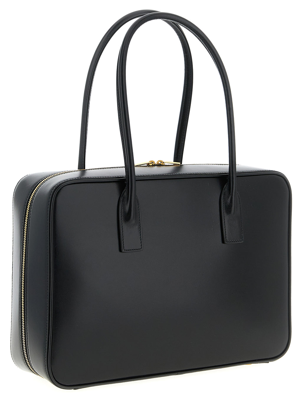 Saint Laurent | Black Calfskin Shoulder Bag