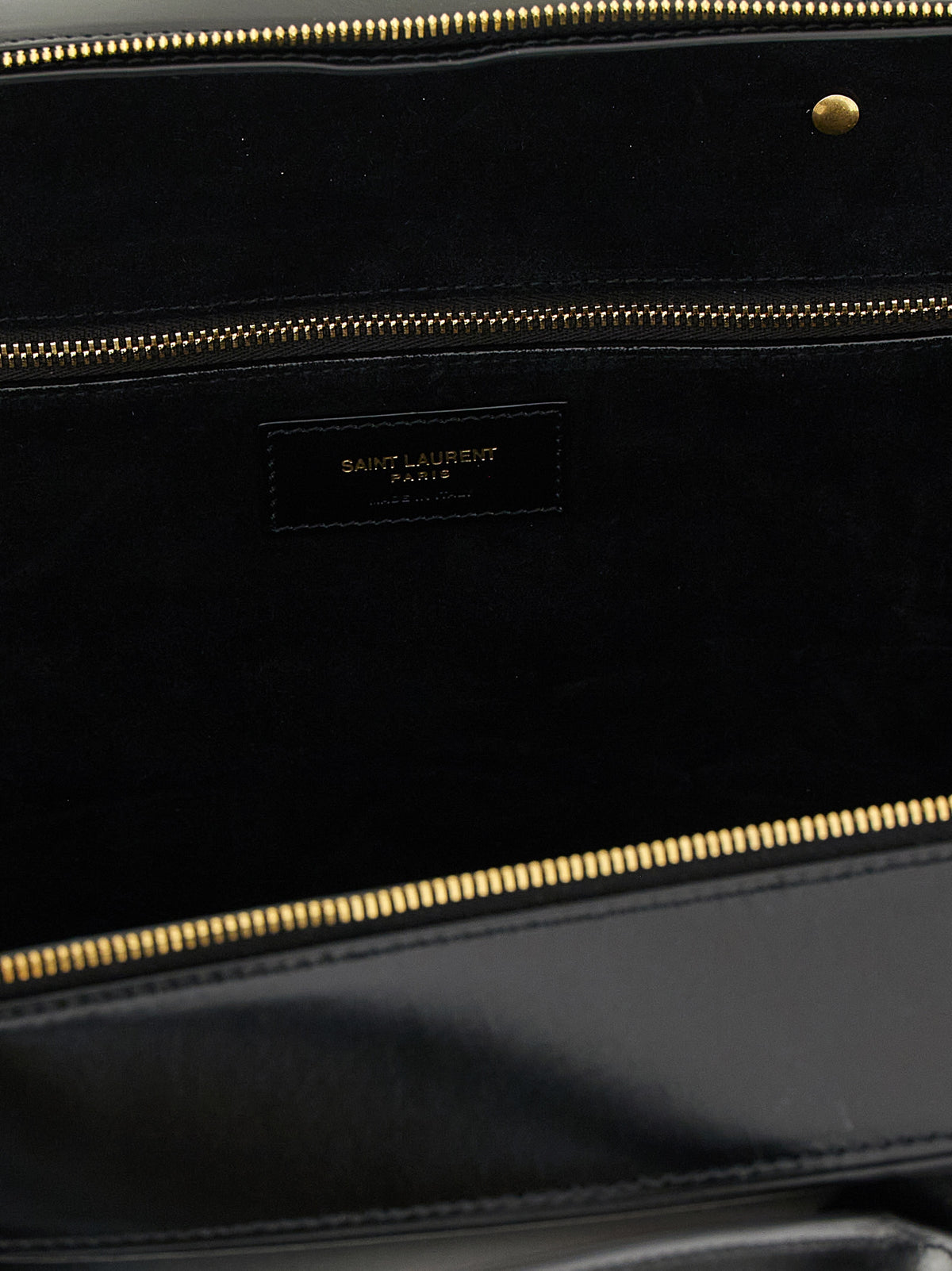 Saint Laurent | Black Calfskin Shoulder Bag