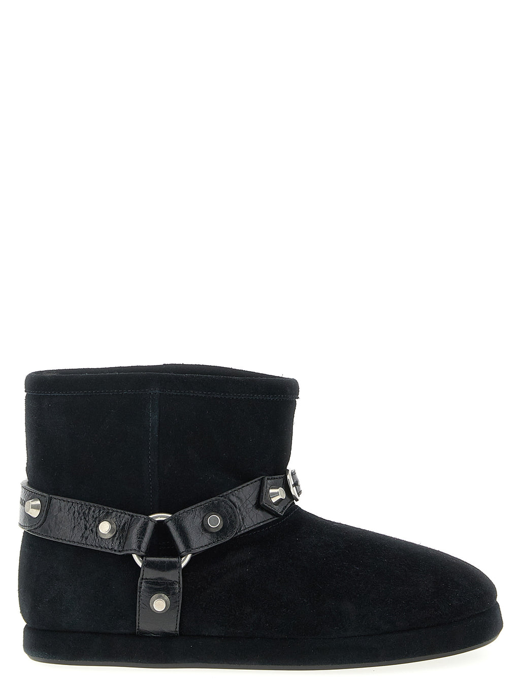Balenciaga | Black Calfskin Ankle Boots