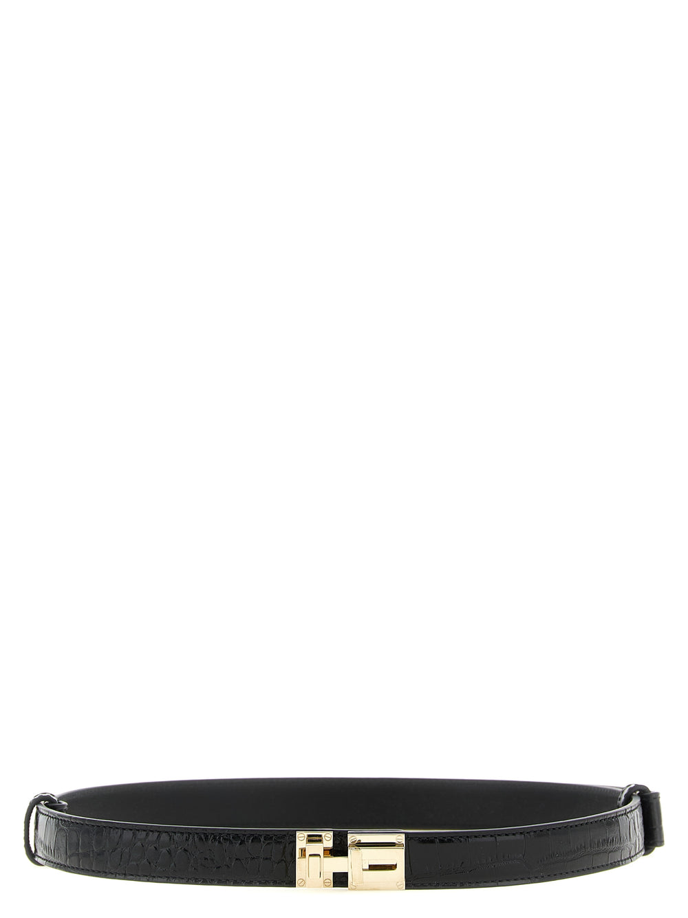 Tom Ford | Black Calfskin Regular Belt