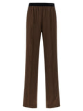 Tom Ford | Brown Silk Casual Pants
