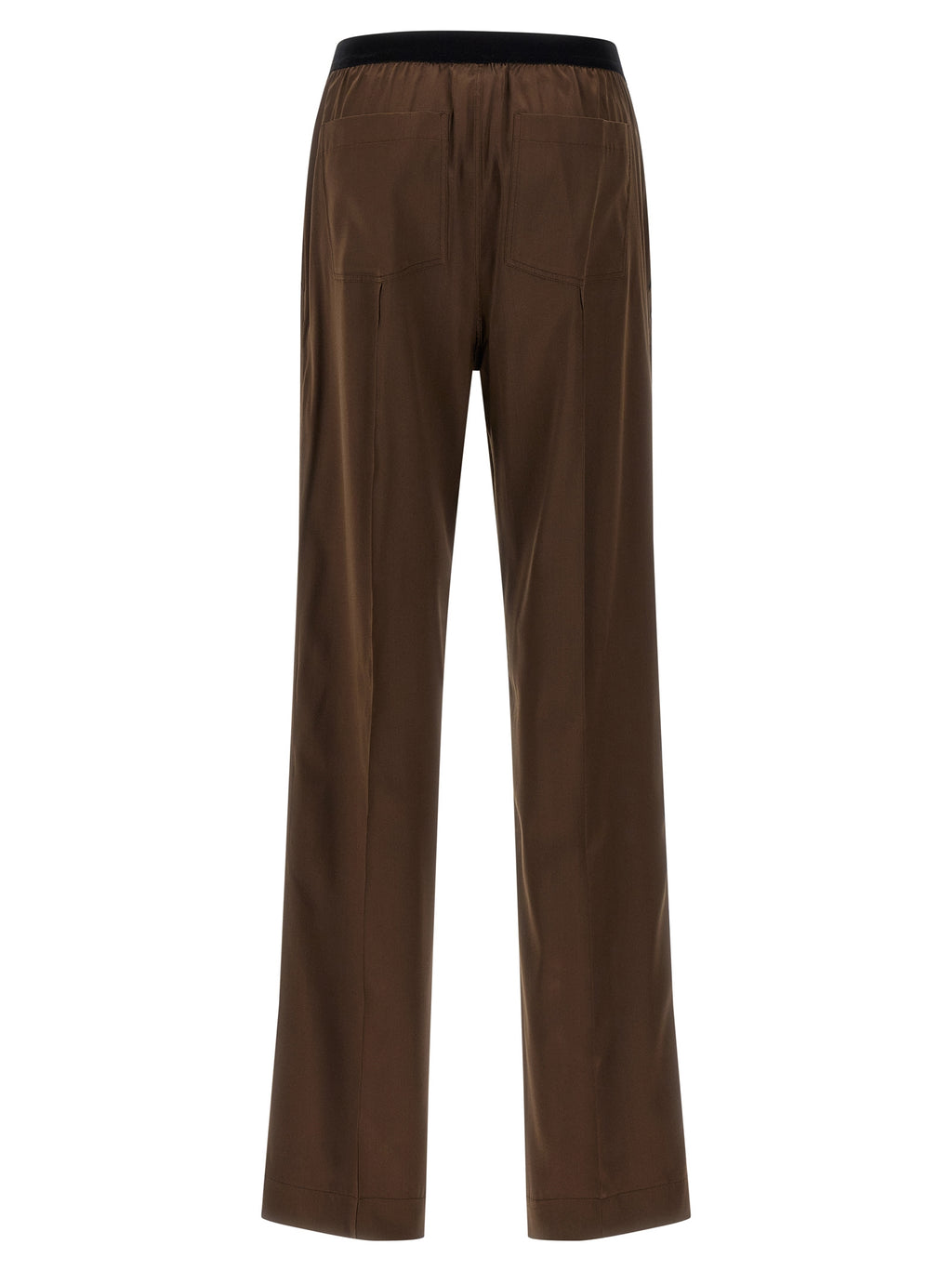 Tom Ford | Brown Silk Casual Pants