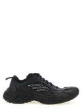 Balenciaga | Black Calfskin Athletic Sneakers