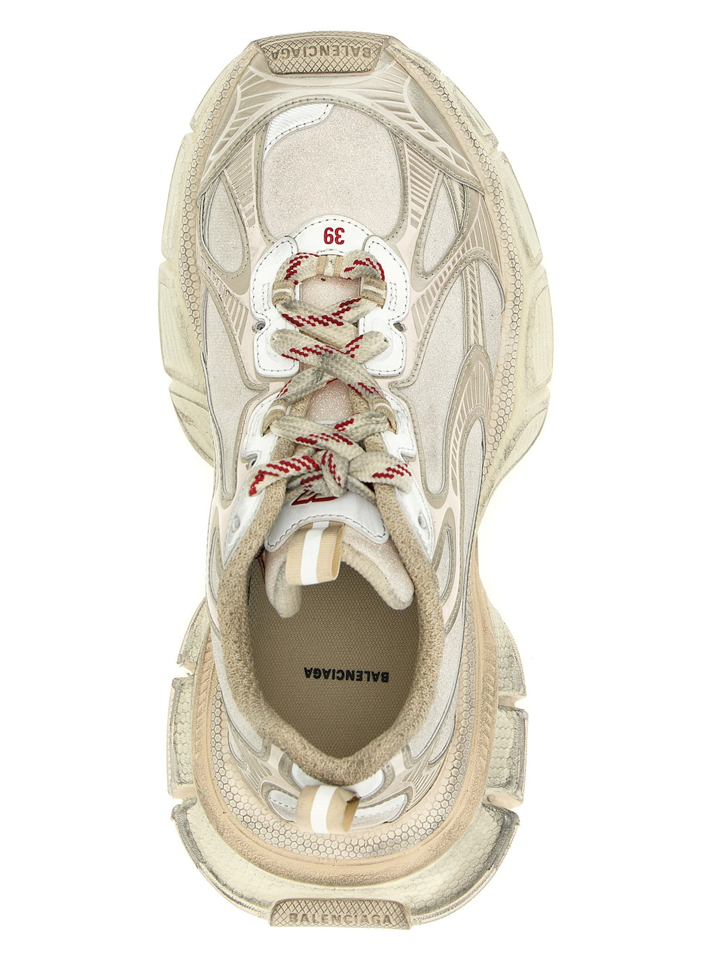 Balenciaga | Silver Polyethylene Athletic Sneakers