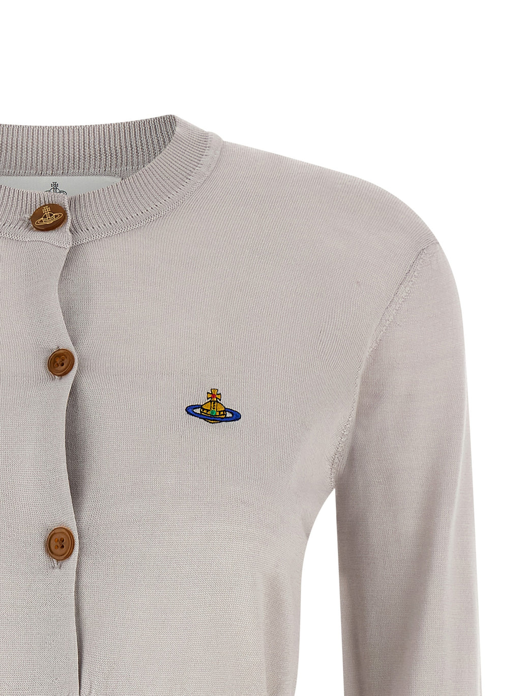 Vivienne Westwood | Gray Wool Cardigan