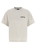 Balenciaga | Gray Cotton T-Shirt