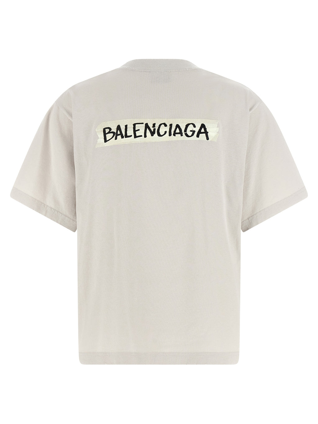 Balenciaga | Gray Cotton T-Shirt