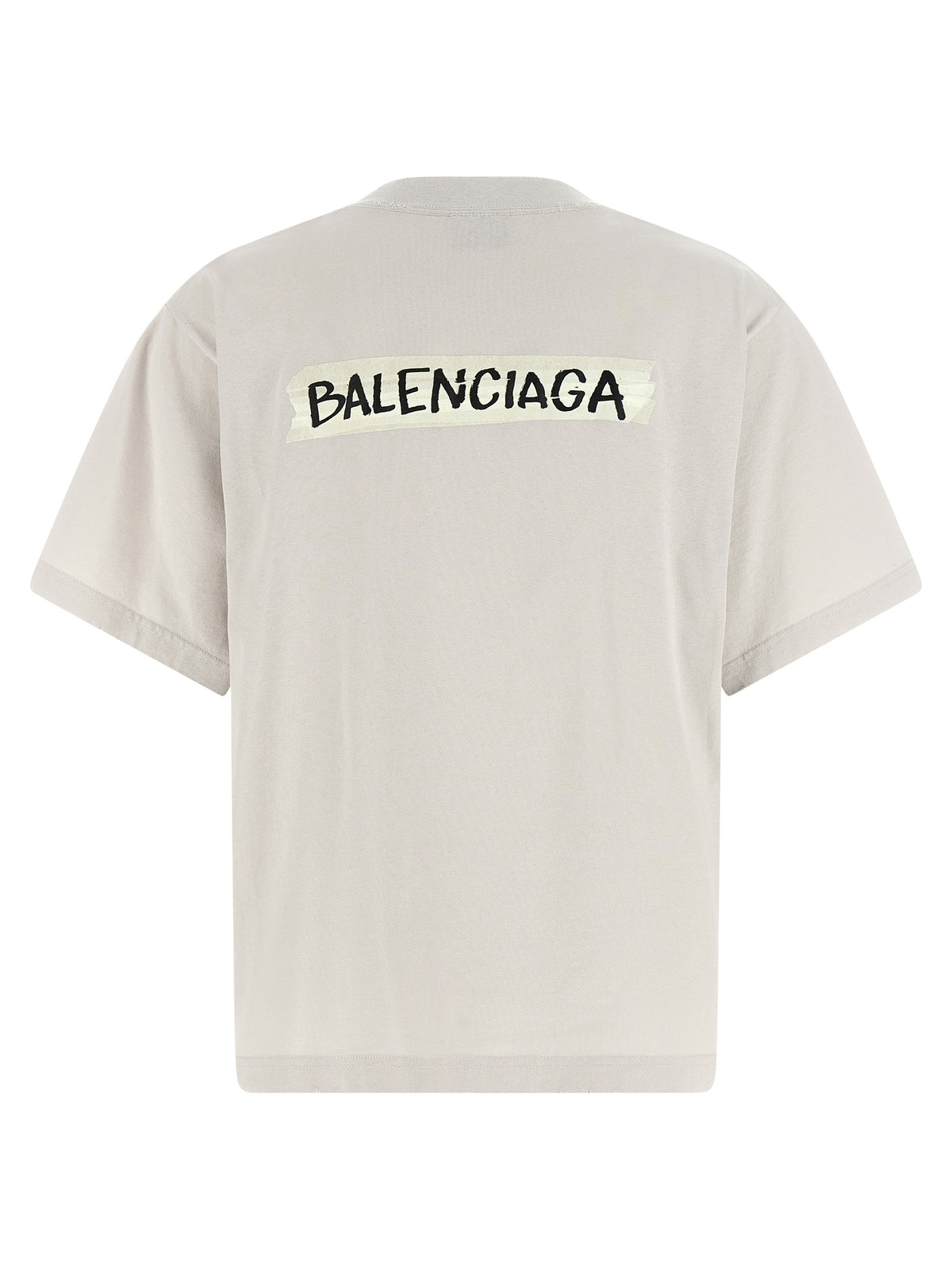 Balenciaga | Gray Cotton T-Shirt