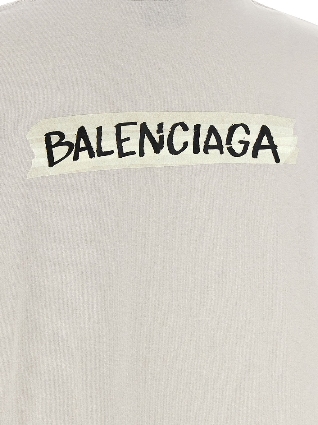Balenciaga | Gray Cotton T-Shirt