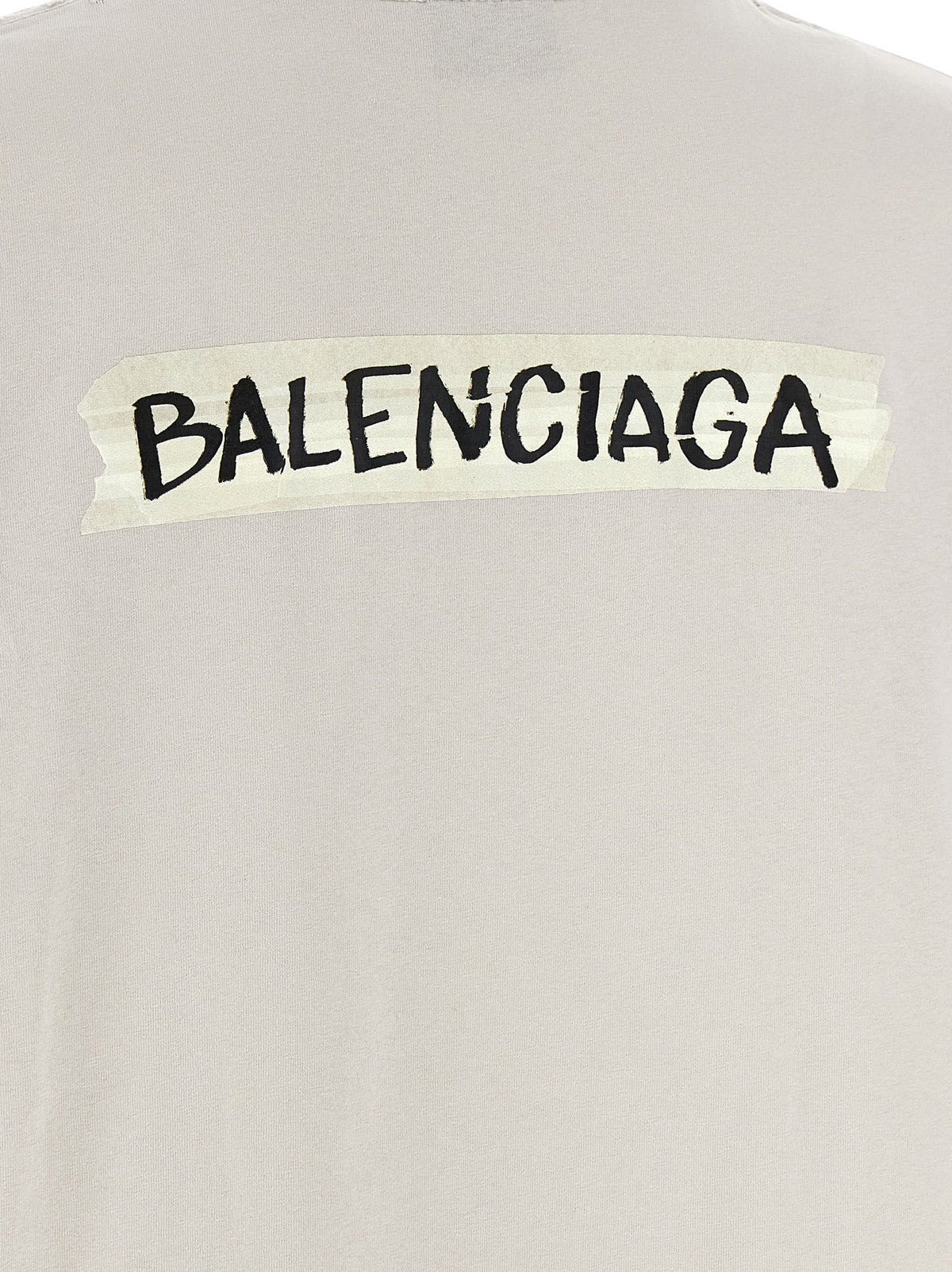 Balenciaga | Gray Cotton T-Shirt