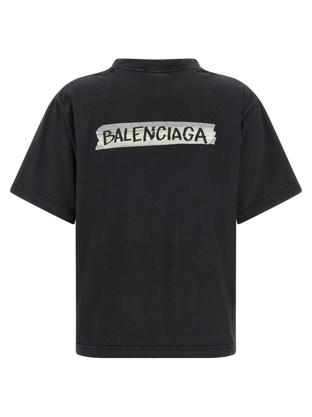 Balenciaga | Black Cotton T-Shirt