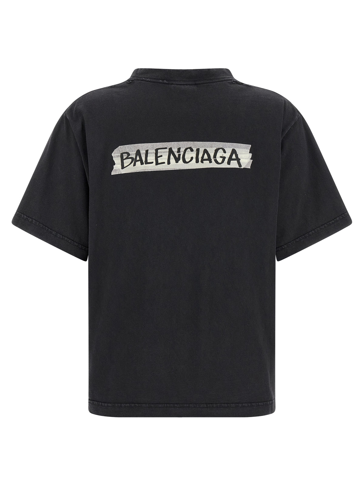 Balenciaga | Black Cotton T-Shirt