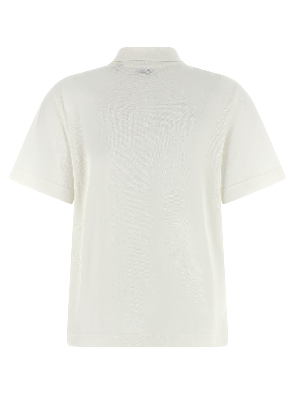 Burberry | White Cotton Polo Shirt