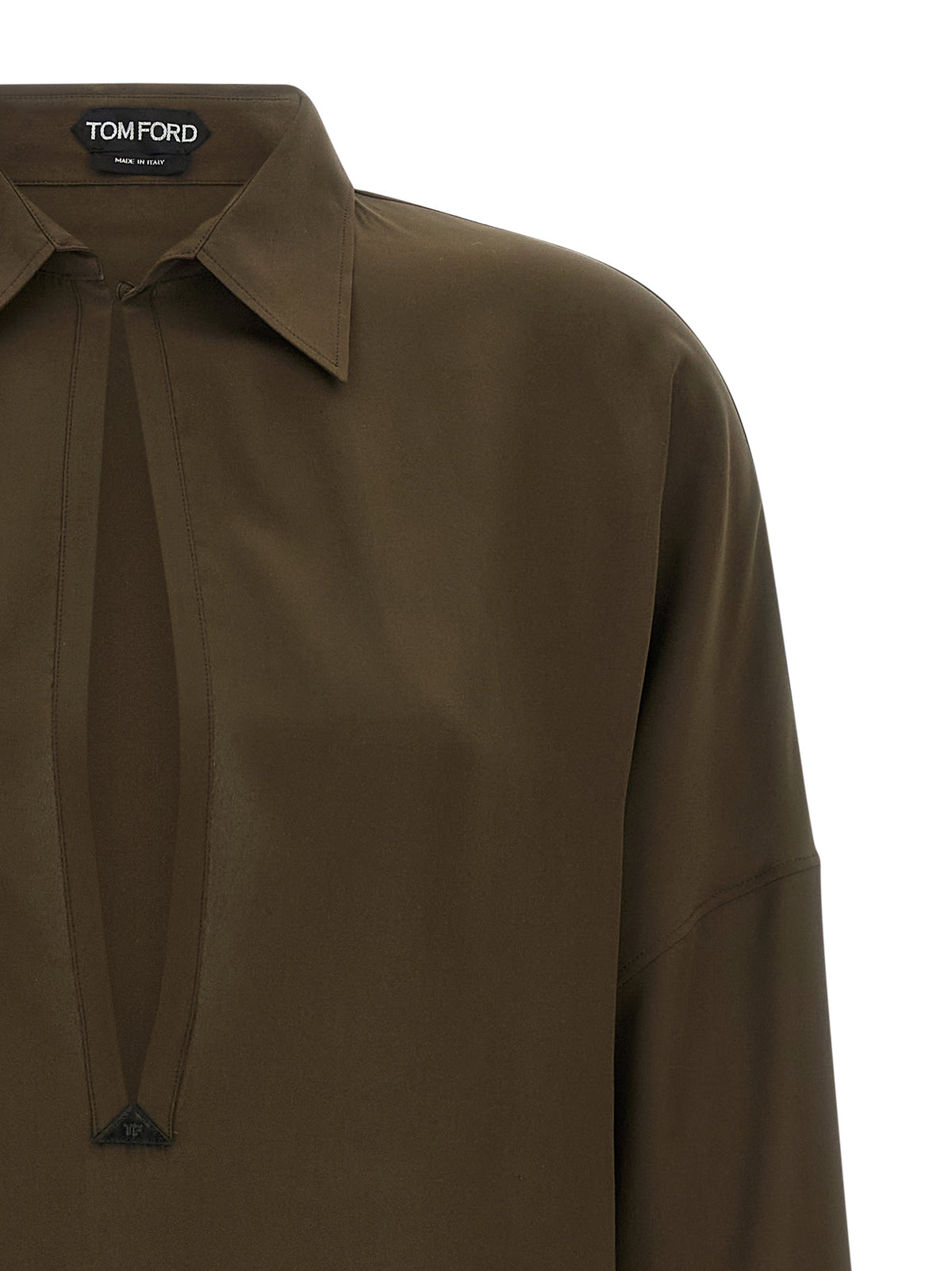 Tom Ford | Bicolor Silk Midi Dress