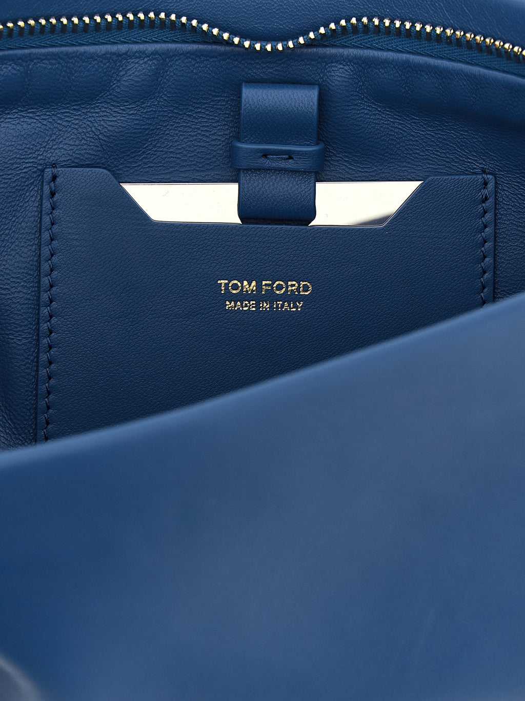 Tom Ford | Blue Lambskin Clutch Bag