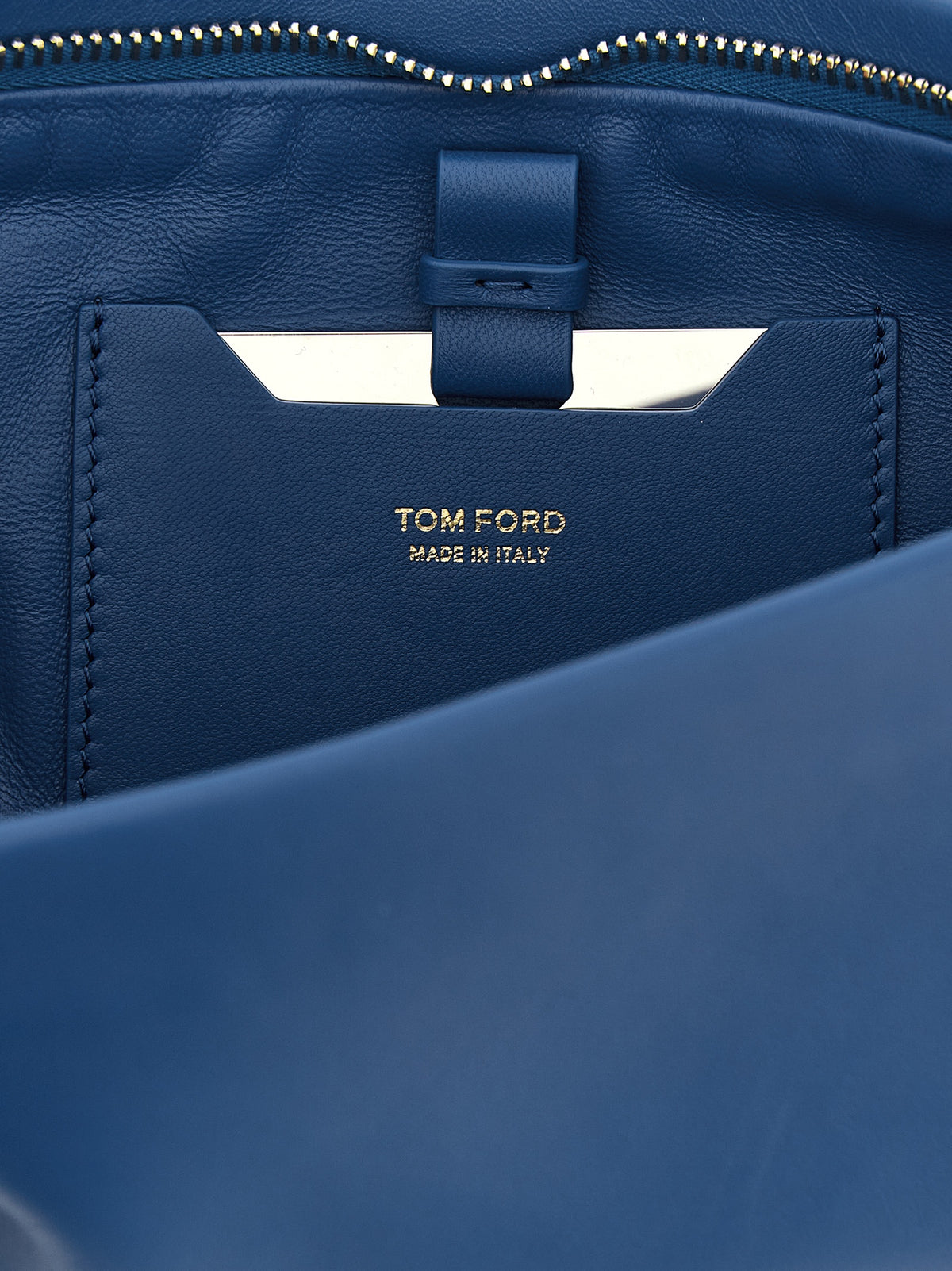 Tom Ford | Blue Lambskin Clutch Bag