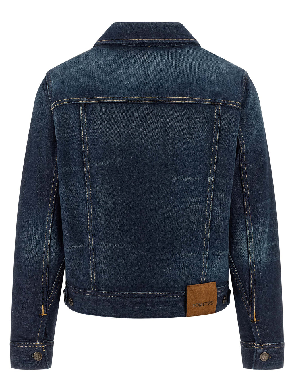 Tom Ford | Blue Cotton Denim Jacket