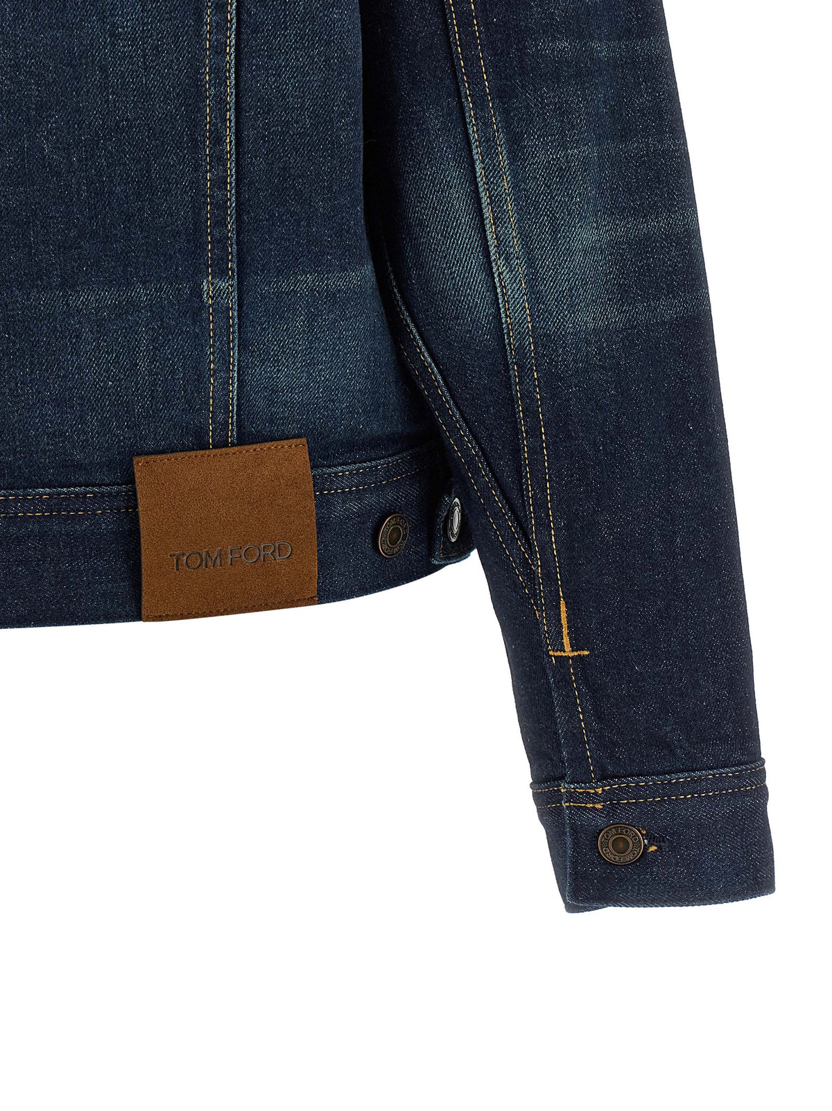 Tom Ford | Blue Cotton Denim Jacket