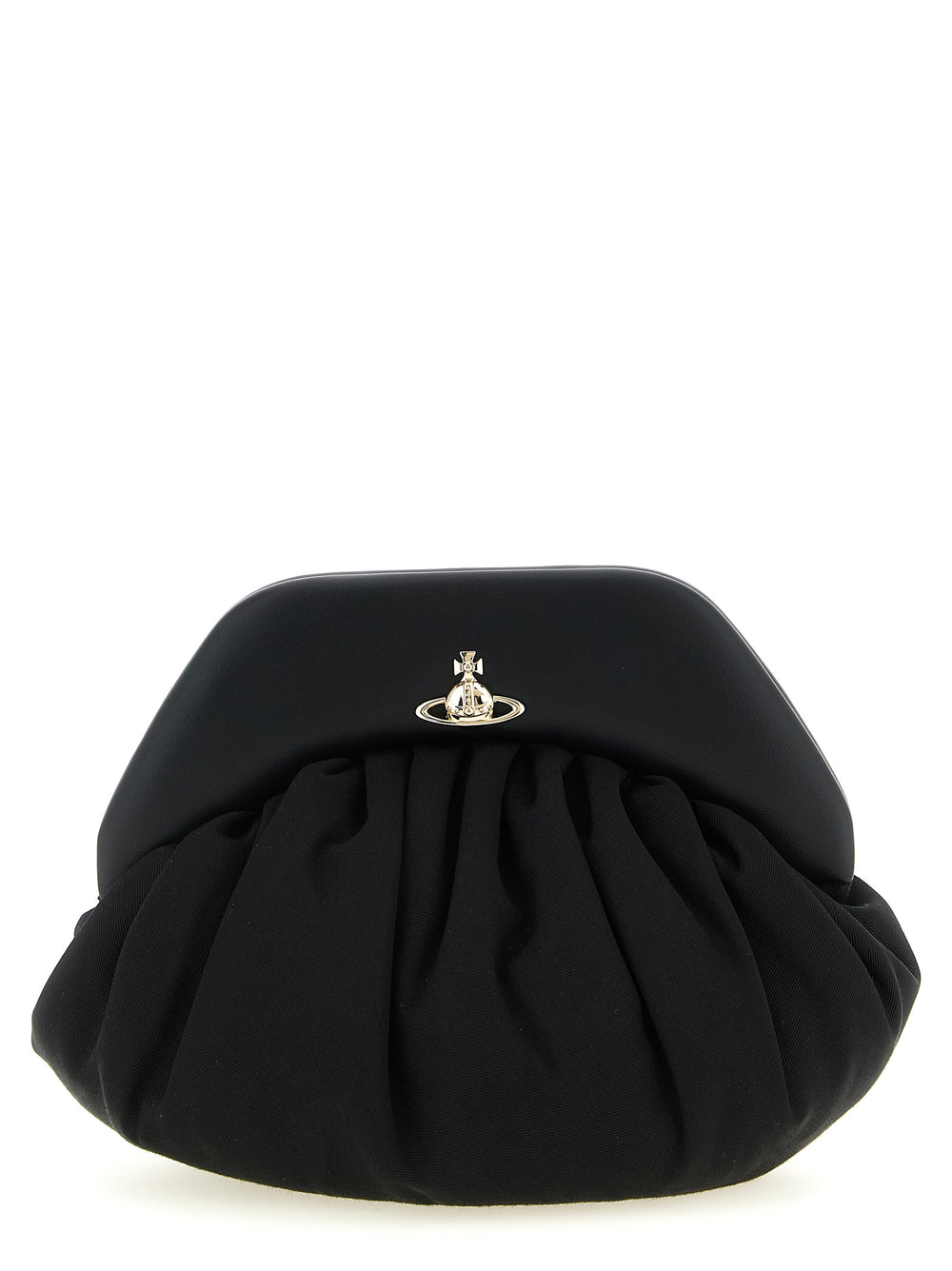 Vivienne Westwood | Black Viscose Clutch Bag