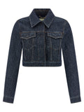 Fendi | Blue Cotton Denim Jacket