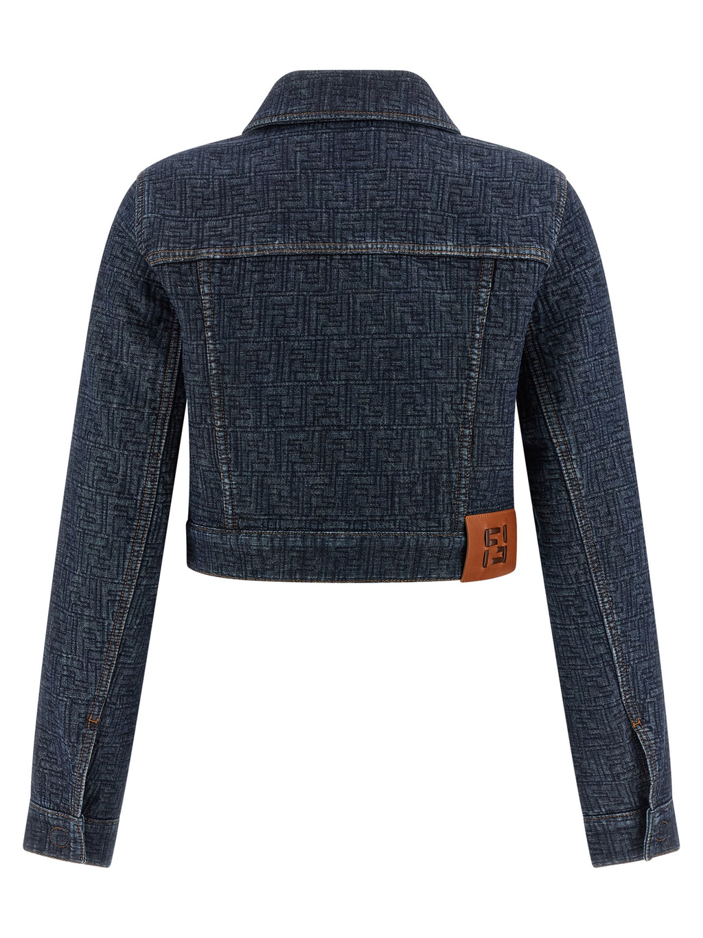 Fendi | Blue Cotton Denim Jacket