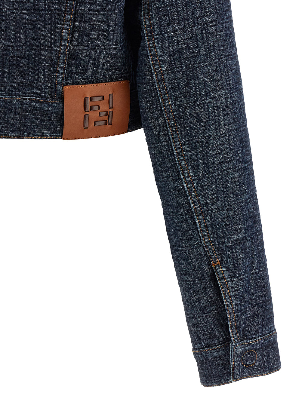 Fendi | Blue Cotton Denim Jacket