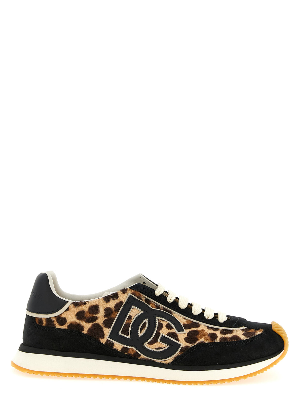 Dolce & Gabbana | Multicolor Calfskin Low Top Sneakers